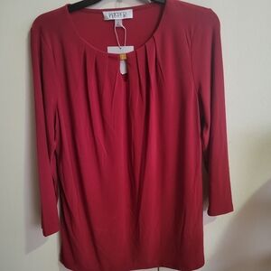 Kasper Women's Red Top